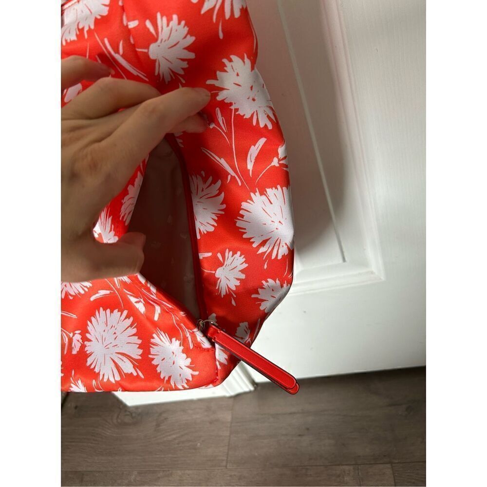 Kate spade large tote shoulder bag orange see pics for measurements . - Picture 5 of 12